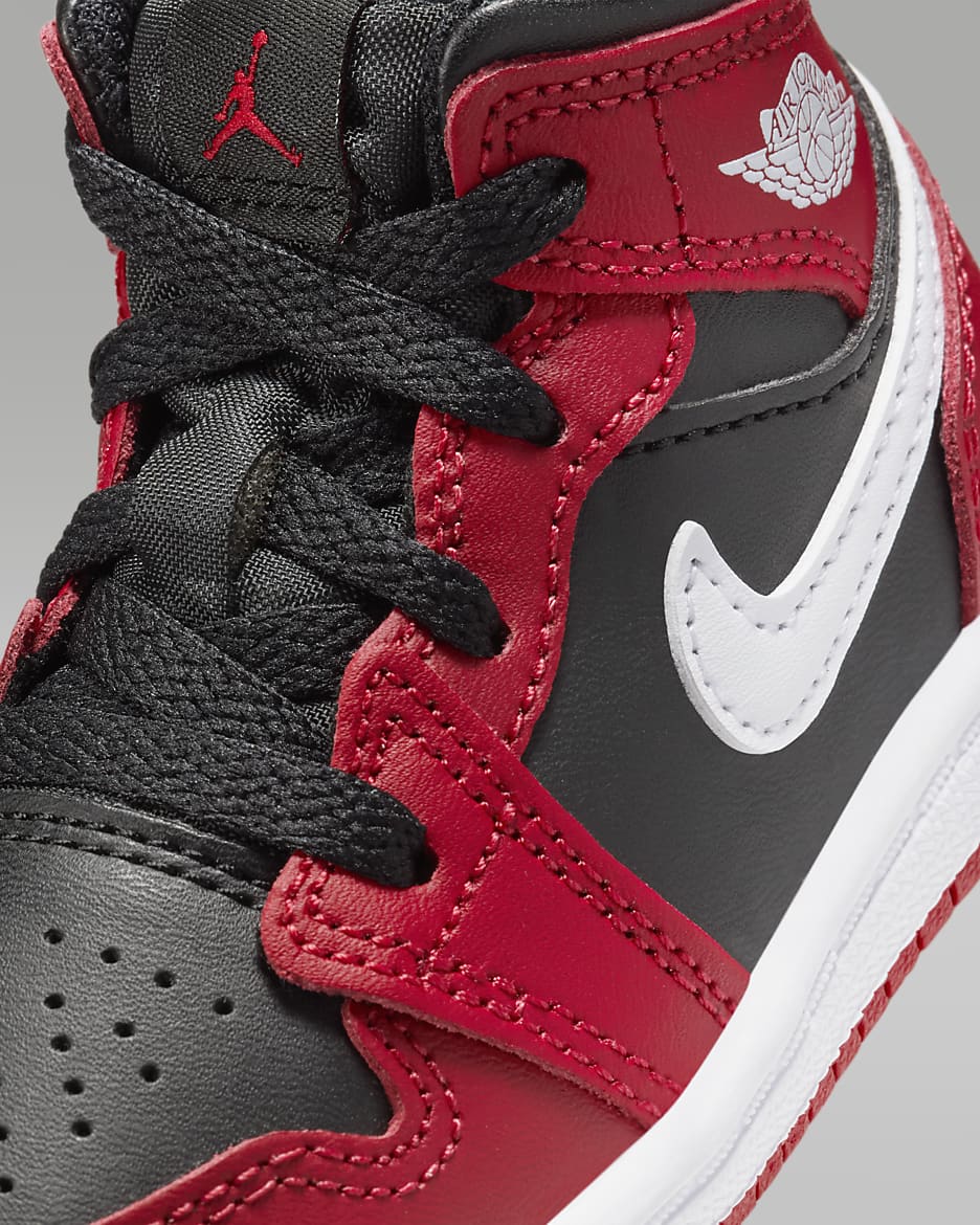Jordan 1 Mid Baby Toddler Shoes. Nike